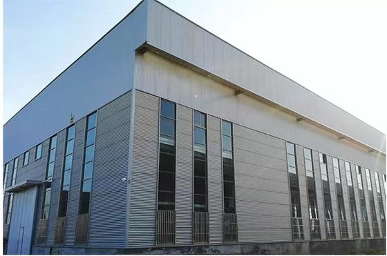 Здание мастерской экологически чистых стальных конструкций