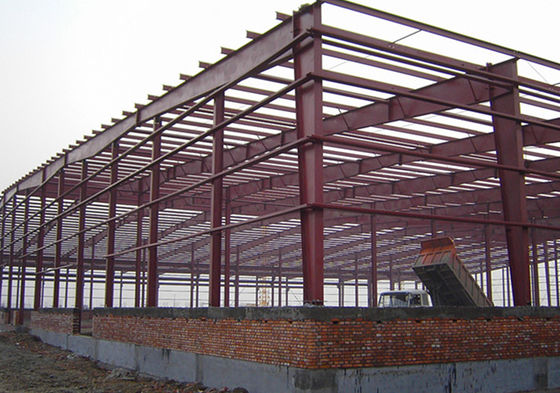 Метал склад стальной структуры рамки щипца строительной конструкции полуфабрикат