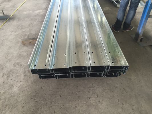 Z / Пурлинс раздела к направляют сталь гальванизированную/отполированную для конструкции