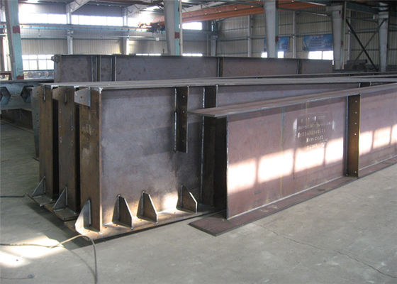 Горячекатаный/сваренный гальванизированный столбец прогона стальной структуры раздела х стальных балок
