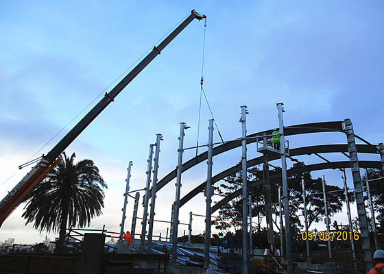 Стальная балка театра архитектурноакустическая структурная стальная Q355B Сиднея изогнутая рангом