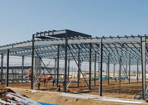 Пядь конструкции 30м стальной структуры К345б высокопрочная с портальной рамкой