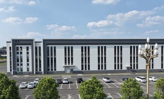 Стабильный каркас сборного стального каркаса для мастерской для тяжелых нагрузок и проектирования