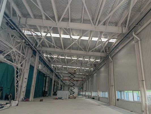 Легкая установка Стальные складские здания Экологически чистые решения для хранения