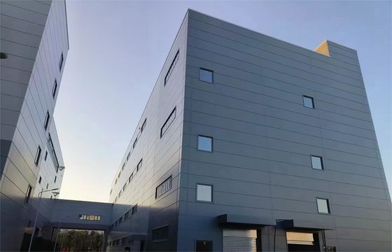 Индивидуальное комплексное решение для строительства зданий из сборных стальных конструкций