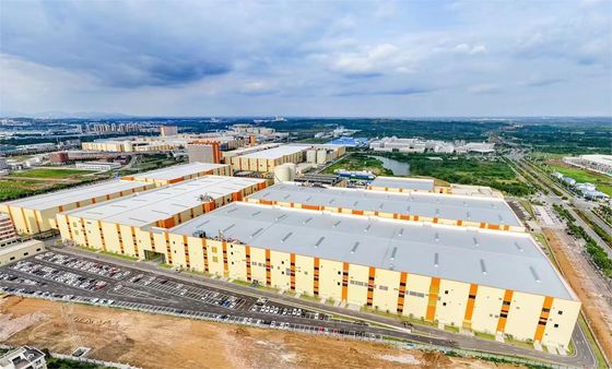 Q355B Стальная конструкция складового здания с экологически чистой конструкцией