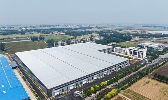 3D Model Drawing Long Lasting Steel Frame Warehouse Industrial Durable Storage Solutions