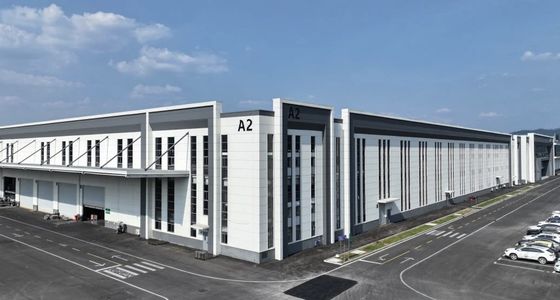 Стабильный каркас сборного стального каркаса для мастерской для тяжелых нагрузок и проектирования