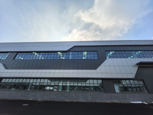 Устойчивая стальная конструкция Хранилищное здание Высокая сейсмостойкость Быстрое строительство