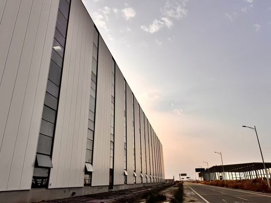 Q355B Стальная конструкция Хранилище Здание Легкая сборка и демонтаж